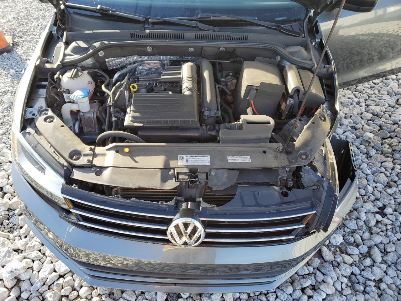 2016 Volkswagen Jetta VIN 3VW267AJ8GM391510 Copart auction photo, front end / undercarriage damage thumbnail 11