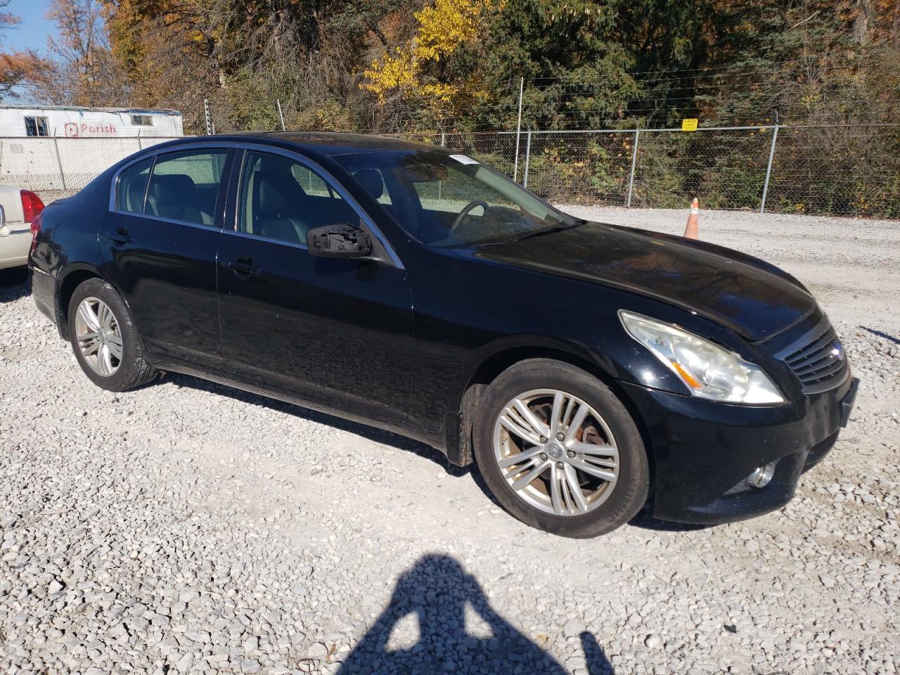 2013 Infiniti G VIN JN1CV6AR2DM355123 Copart auction photo, rear end damage thumbnail 4