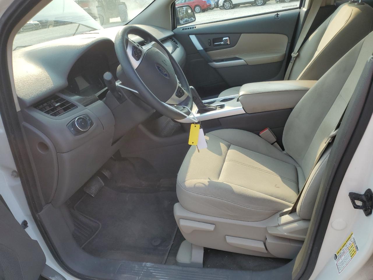 2013 Ford Edge VIN 2FMDK3G93DBC80482 Copart auction photo, front end / minor dent/scratches damage thumbnail 7