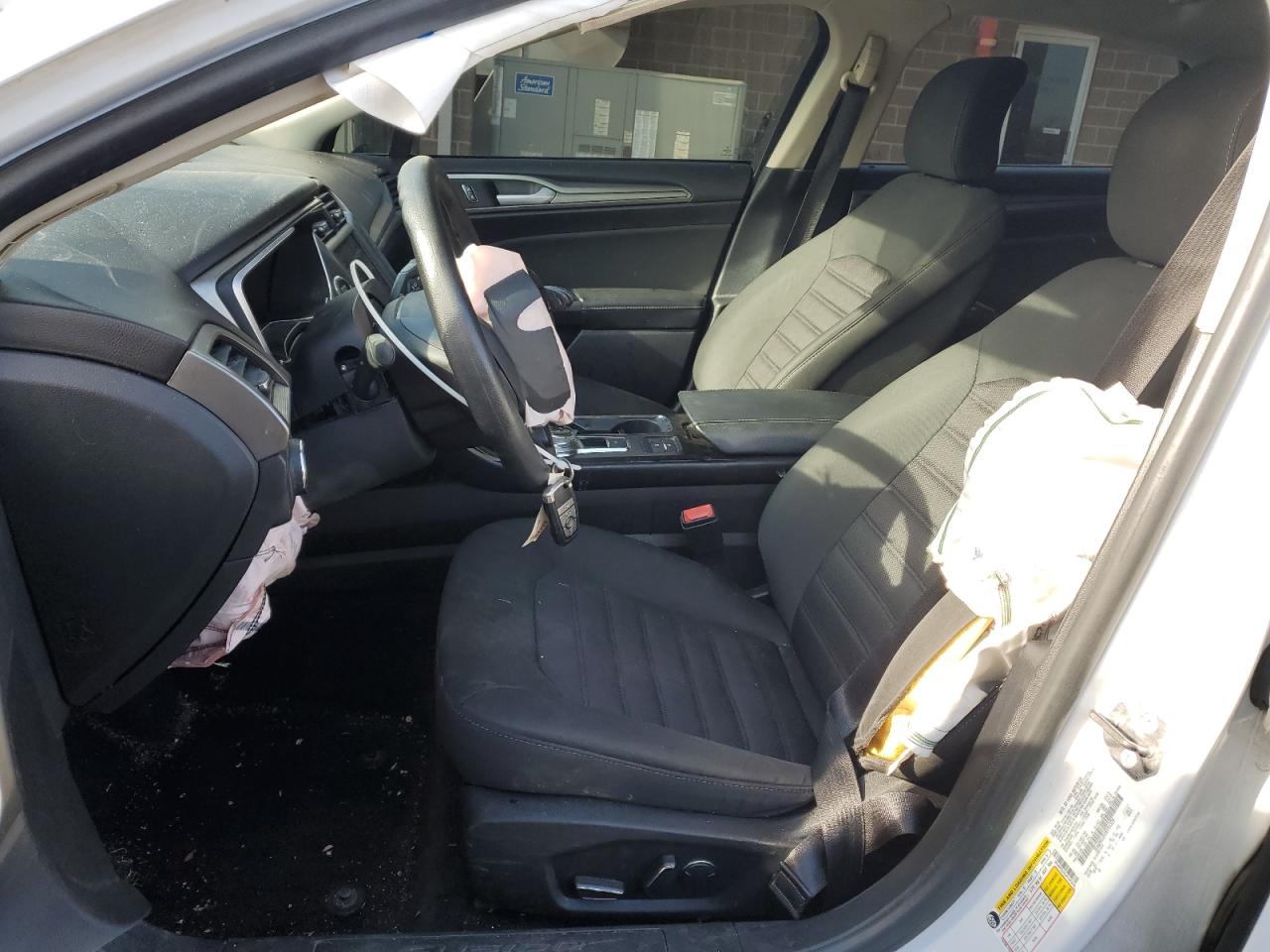 2018 Ford Fusion VIN 3FA6P0LU5JR195329 Copart auction photo, front end / side damage thumbnail 7