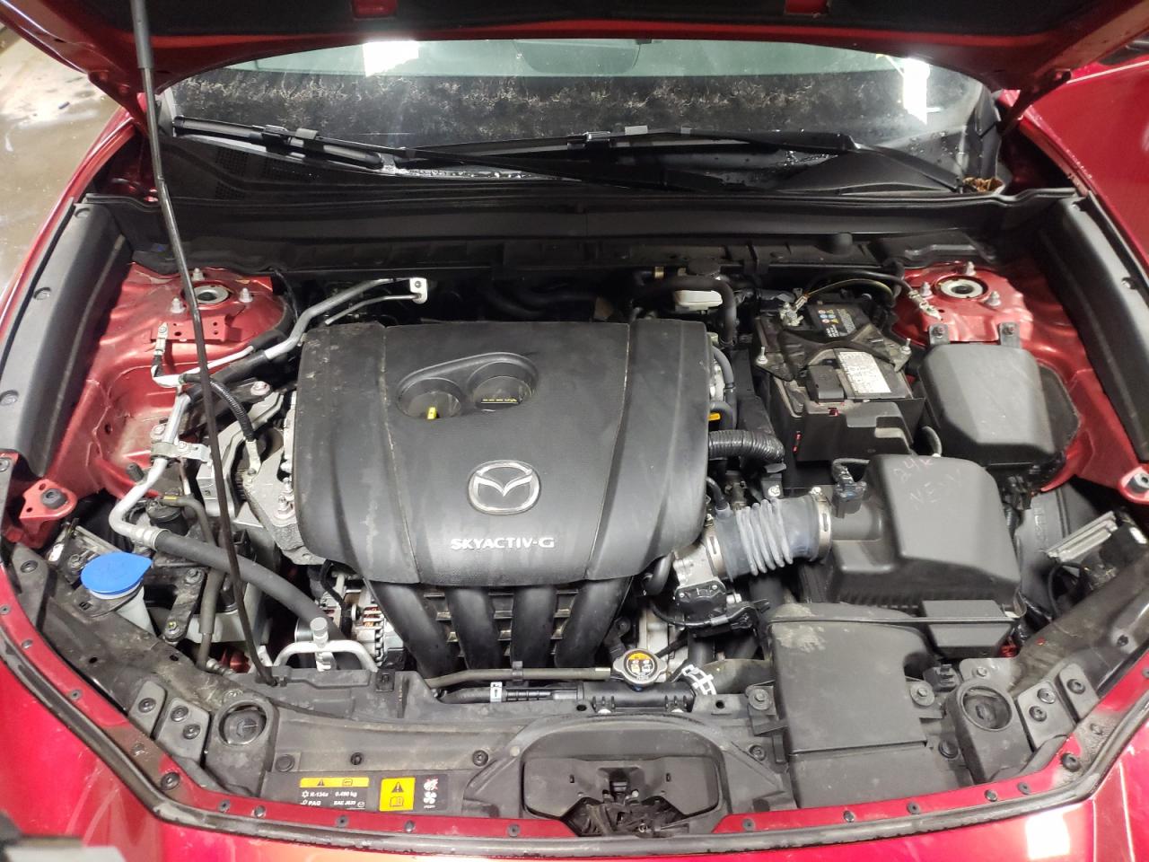 2021 Mazda CX-30 VIN 3MVDMBCL2MM230471 Copart auction photo, side damage thumbnail 11