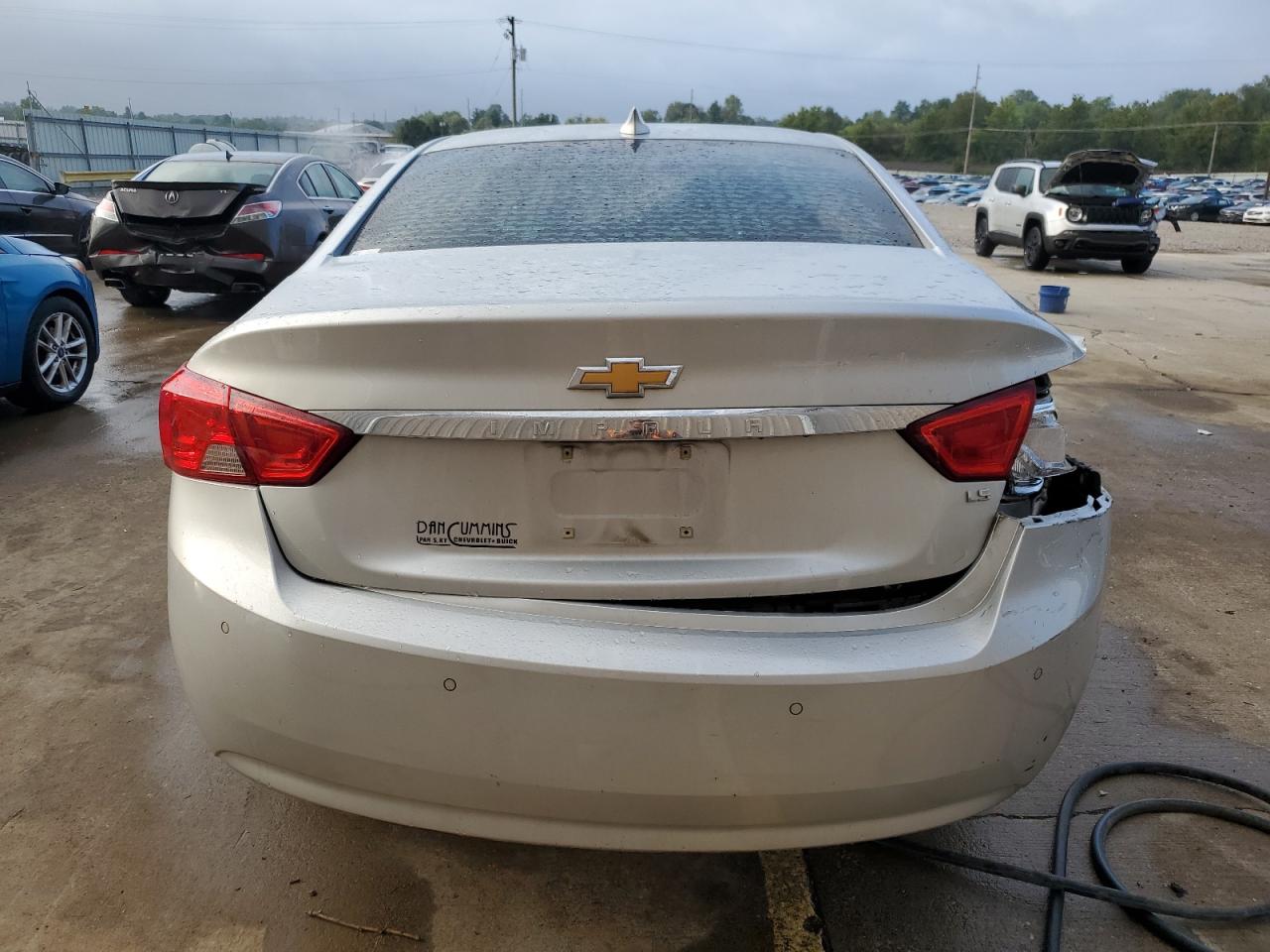 2015 Chevrolet Impala VIN 2G11Z5SL8F9113121 Copart auction photo, front end / rear end damage thumbnail 6