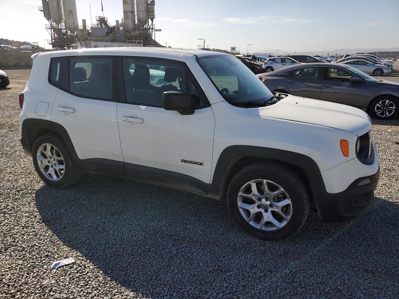 2016 Jeep Renegade VIN ZACCJAAT5GPE19264 Copart auction photo, rear end / front end damage thumbnail 4