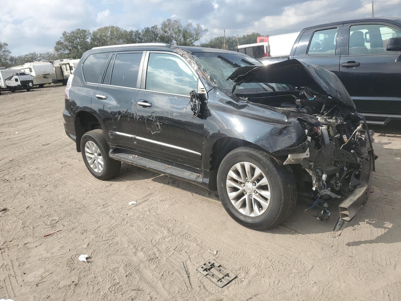 2019 Lexus GX VIN JTJBM7FX1K5213049 Copart auction photo, all over damage thumbnail 4