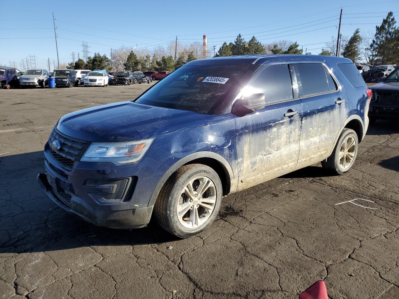2017 Ford Explorer VIN 1FM5K8ARXHGB41281