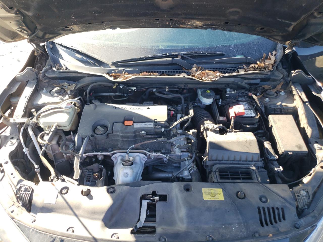 2016 Honda Civic VIN 19XFC2F80GE058699 Copart auction photo, side / minor dent/scratches damage thumbnail 11