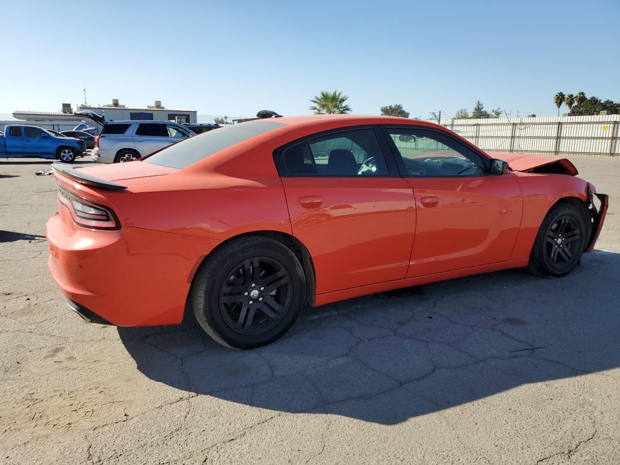 2021 Dodge Charger VIN 2C3CDXBGXMH562305 Copart auction photo, front end damage thumbnail 3