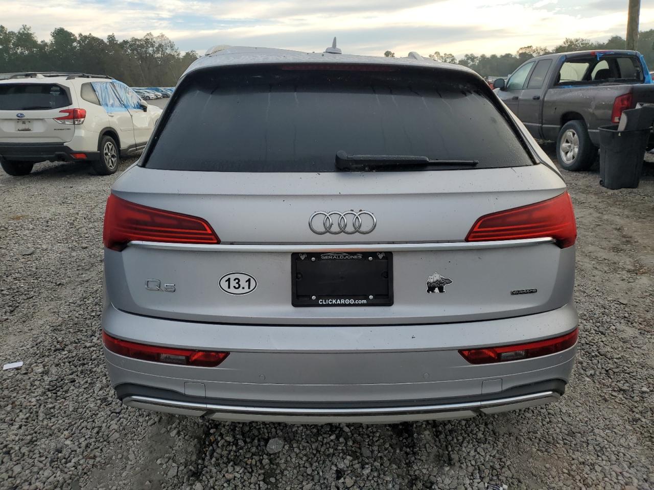 2023 Audi Q5 VIN WA1BBAFY5P2015687 Copart auction photo, all over damage thumbnail 6