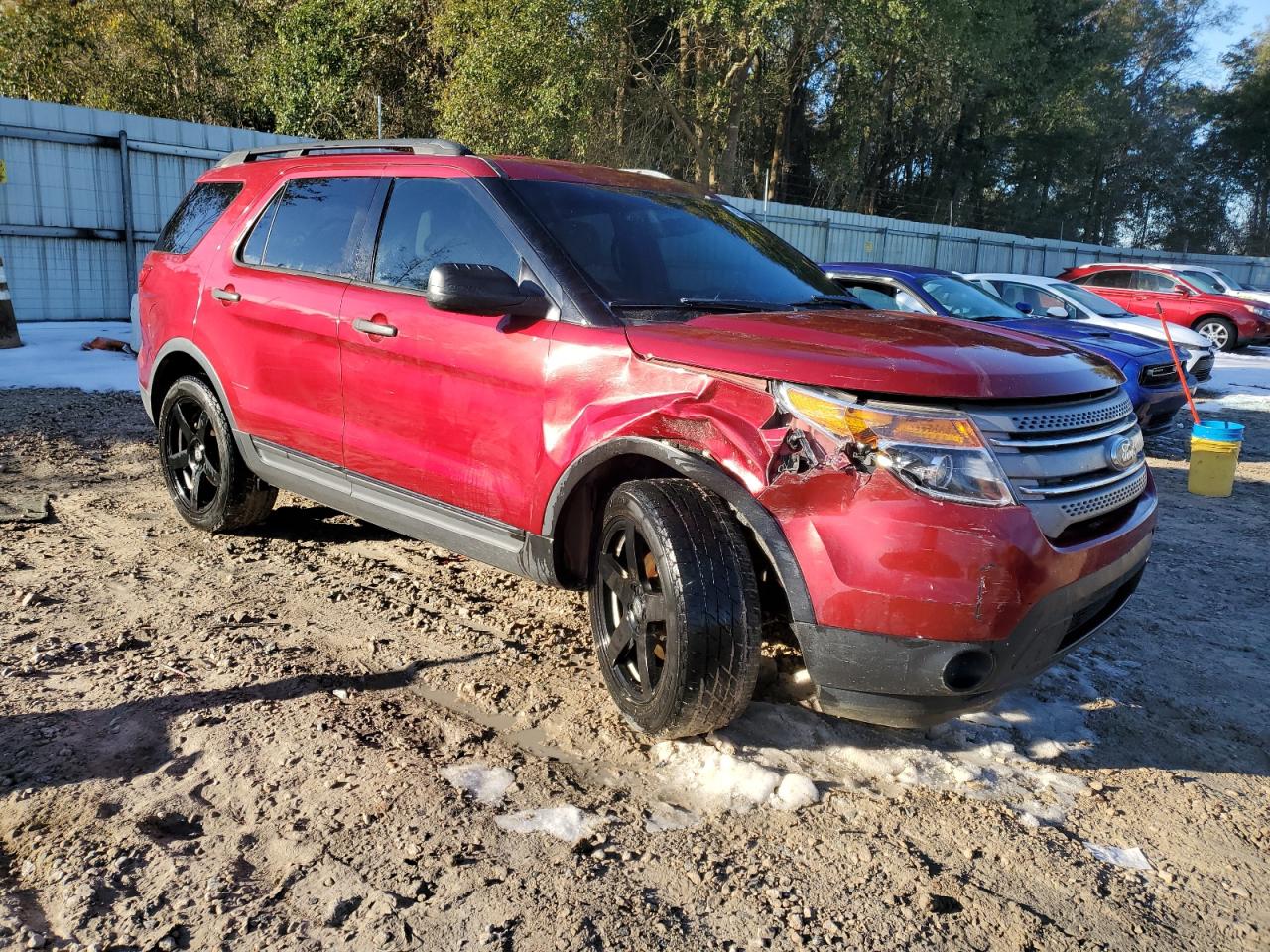 2014 Ford Explorer VIN 1FM5K7B81EGB45022 Copart auction photo, front end damage thumbnail 4