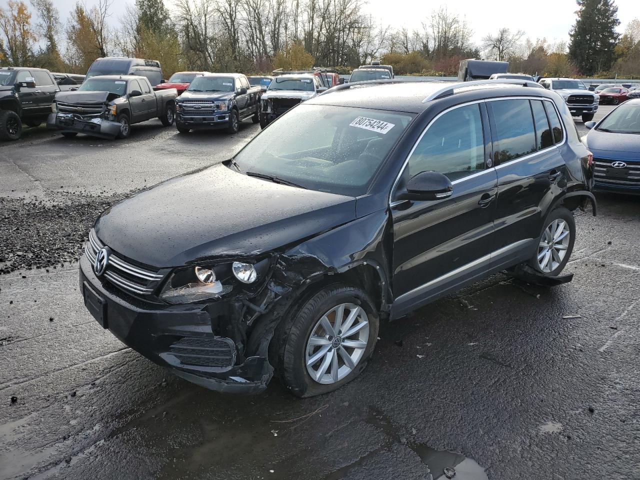 2017 Volkswagen Tiguan VIN WVGSV7AX3HW512080