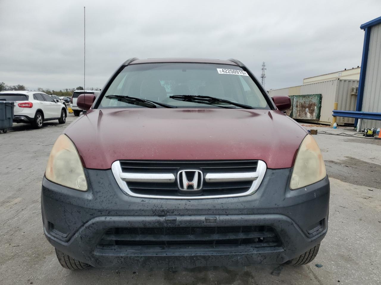 2004 Honda CR-V VIN SHSRD78894U201894 Copart auction photo, rear end damage thumbnail 5