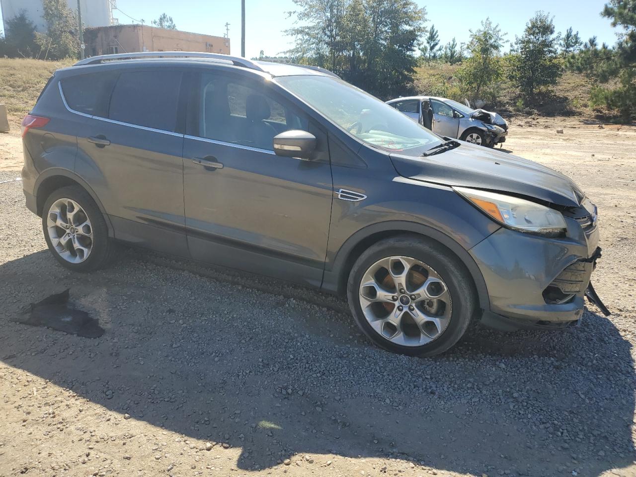 2016 Ford Escape VIN 1FMCU0J90GUB65995 Copart auction photo, front end damage thumbnail 4