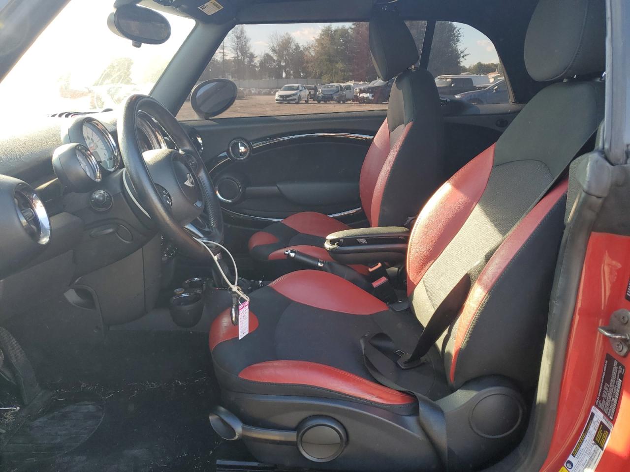 2012 MINI Cooper VIN WMWZN3C5XCT134354 Copart auction photo, front end / minor dent/scratches damage thumbnail 7