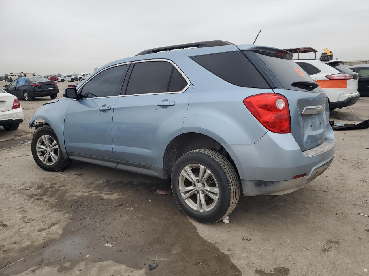 2015 Chevrolet Equinox VIN 2GNALCEKXF6299723 Copart auction photo, front end / rear end damage thumbnail 2