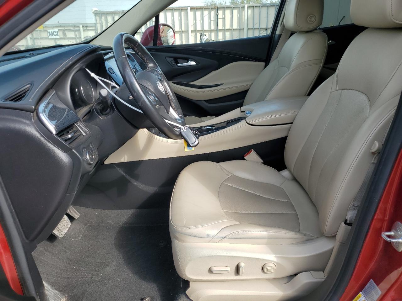 2017 Buick Envision VIN LRBFXESX6HD242324 Copart auction photo, rear end damage thumbnail 7