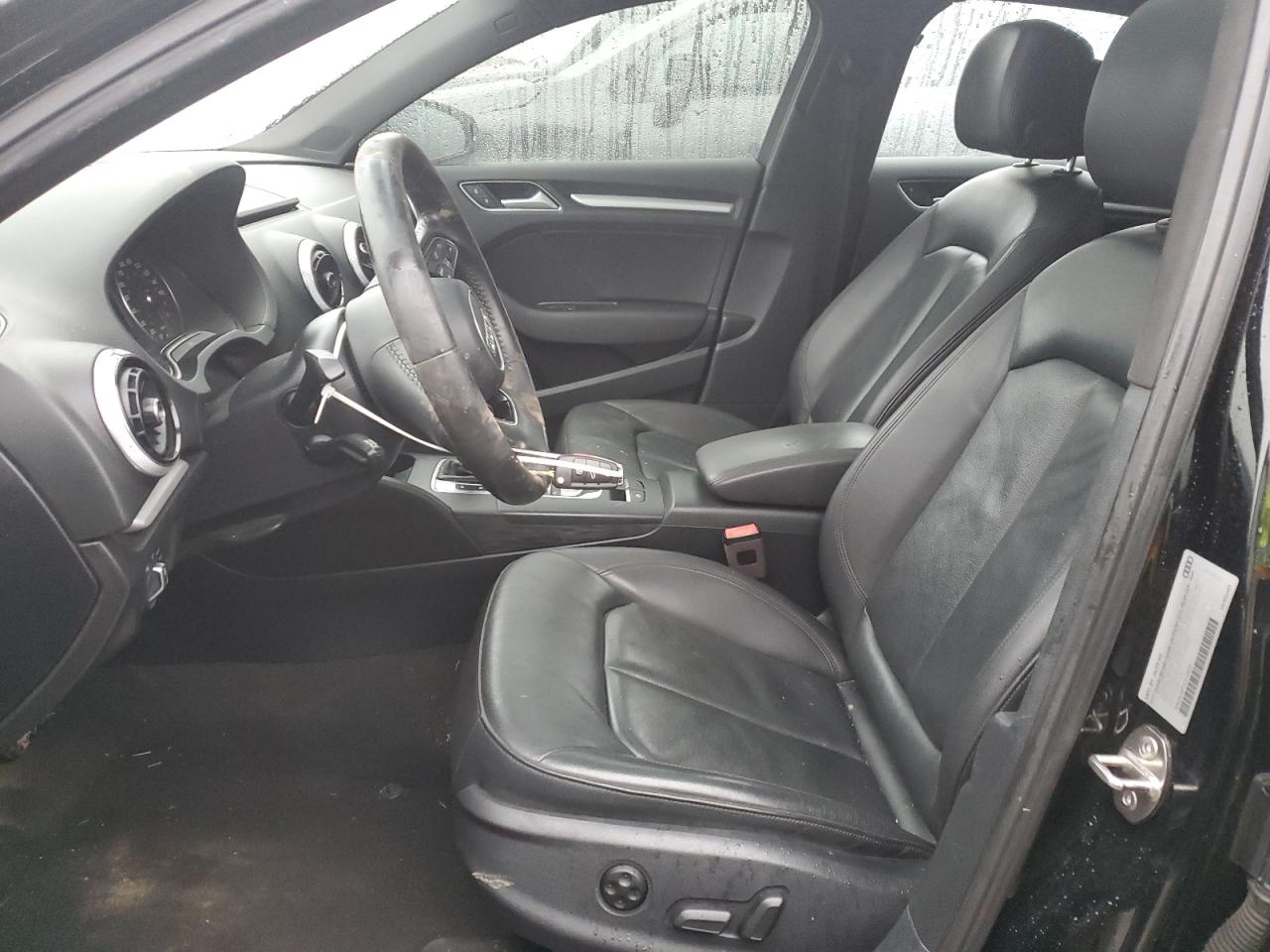 2018 Audi A3 VIN WAUAUGFF7J1010529 Copart auction photo, burn - engine damage thumbnail 7