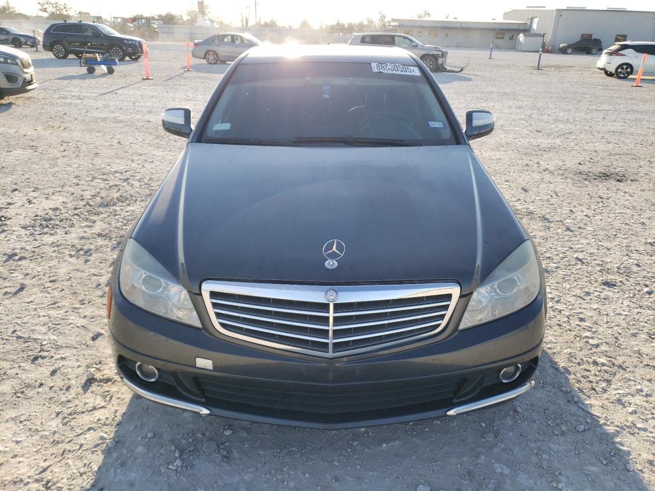 2009 Mercedes-Benz C-klasse VIN WDDGF54X79R041760 Copart auction photo, undercarriage / front end damage thumbnail 5