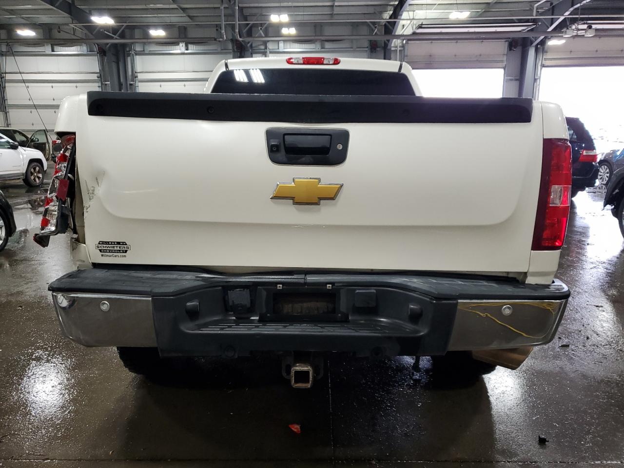 2012 Chevrolet Silverado VIN 3GCPKTE79CG139298 Copart auction photo, front end / rear end damage thumbnail 6