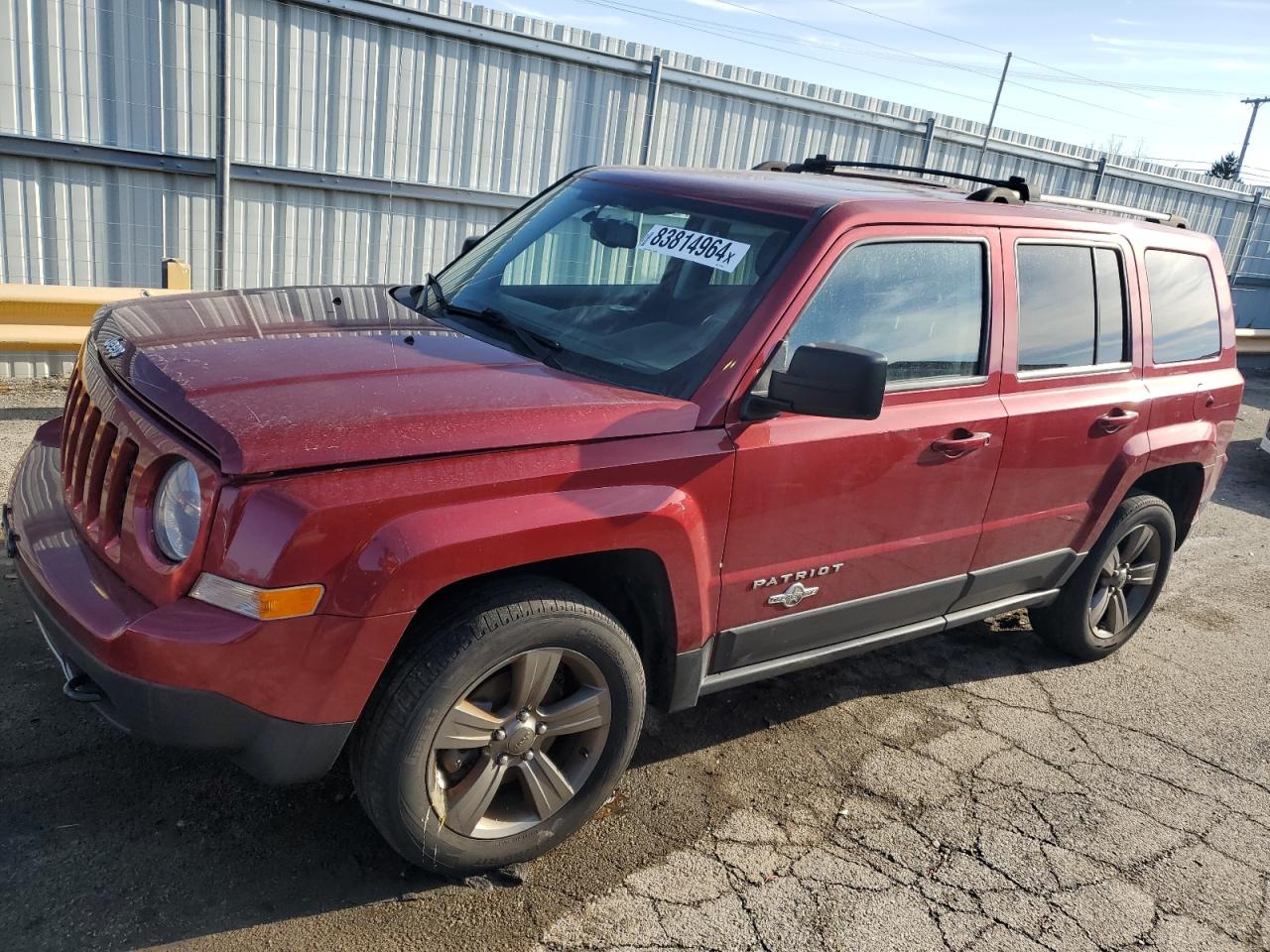 2013 Jeep Liberty (Patriot) VIN 1C4NJRFB4DD217467