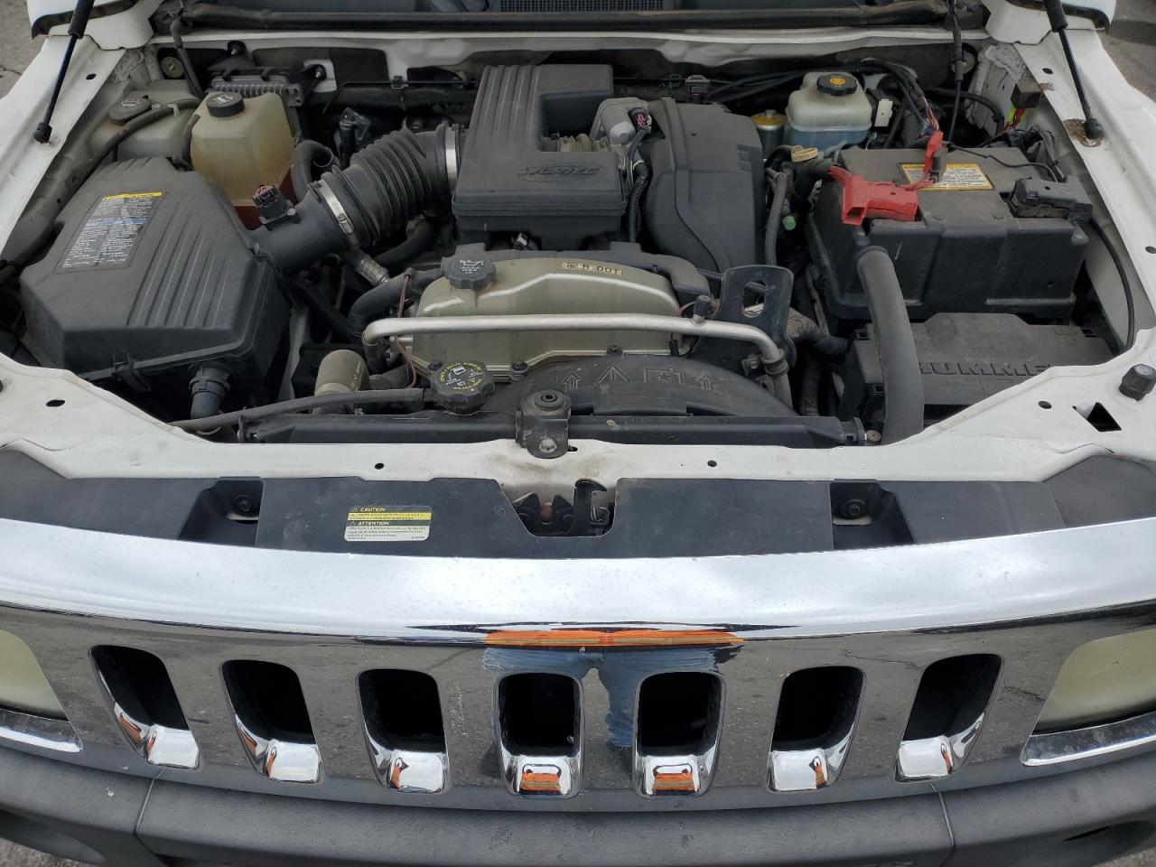 2007 Hummer H3 VIN 5GTDN13E778210485 Copart auction photo, side damage thumbnail 12