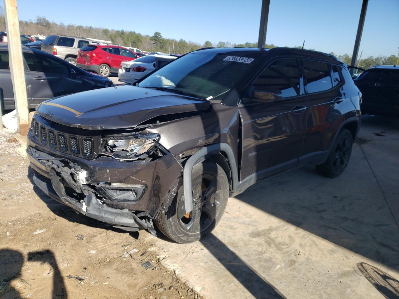 2018 Jeep Compass VIN 3C4NJCBBXJT327187
