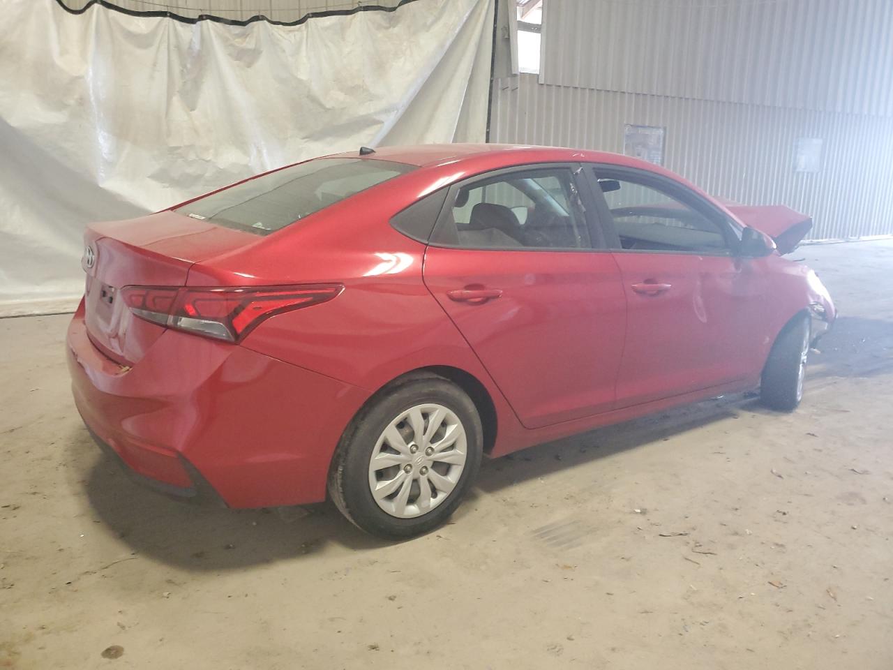 2021 Hyundai Accent VIN 3KPC24A62ME146642 Copart auction photo, front end damage thumbnail 3