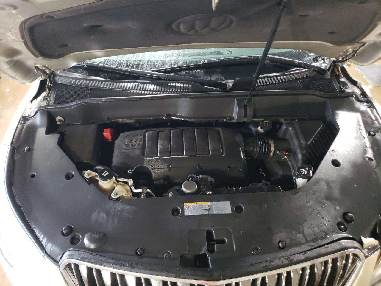 2014 Buick Enclave VIN 5GAKVBKD8EJ327366 Copart auction photo, front end / side damage thumbnail 11