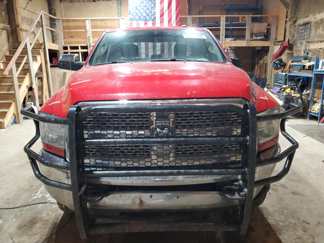 2014 RAM 2500 VIN 3C6UR5CL3EG121125 Copart auction photo, front end damage thumbnail 5