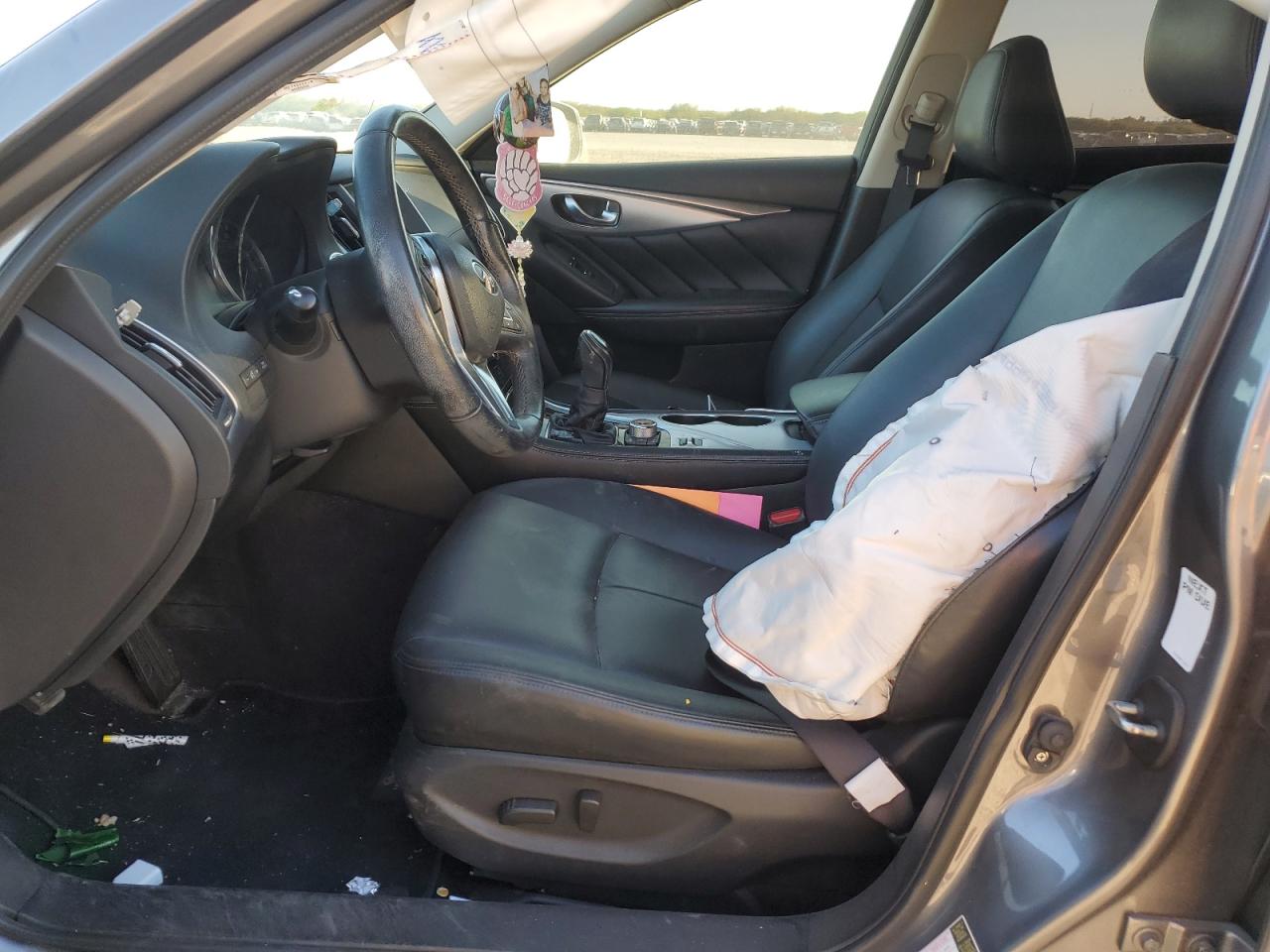 2020 Infiniti Q50 VIN JN1EV7AP9LM206431 Copart auction photo, side damage thumbnail 7