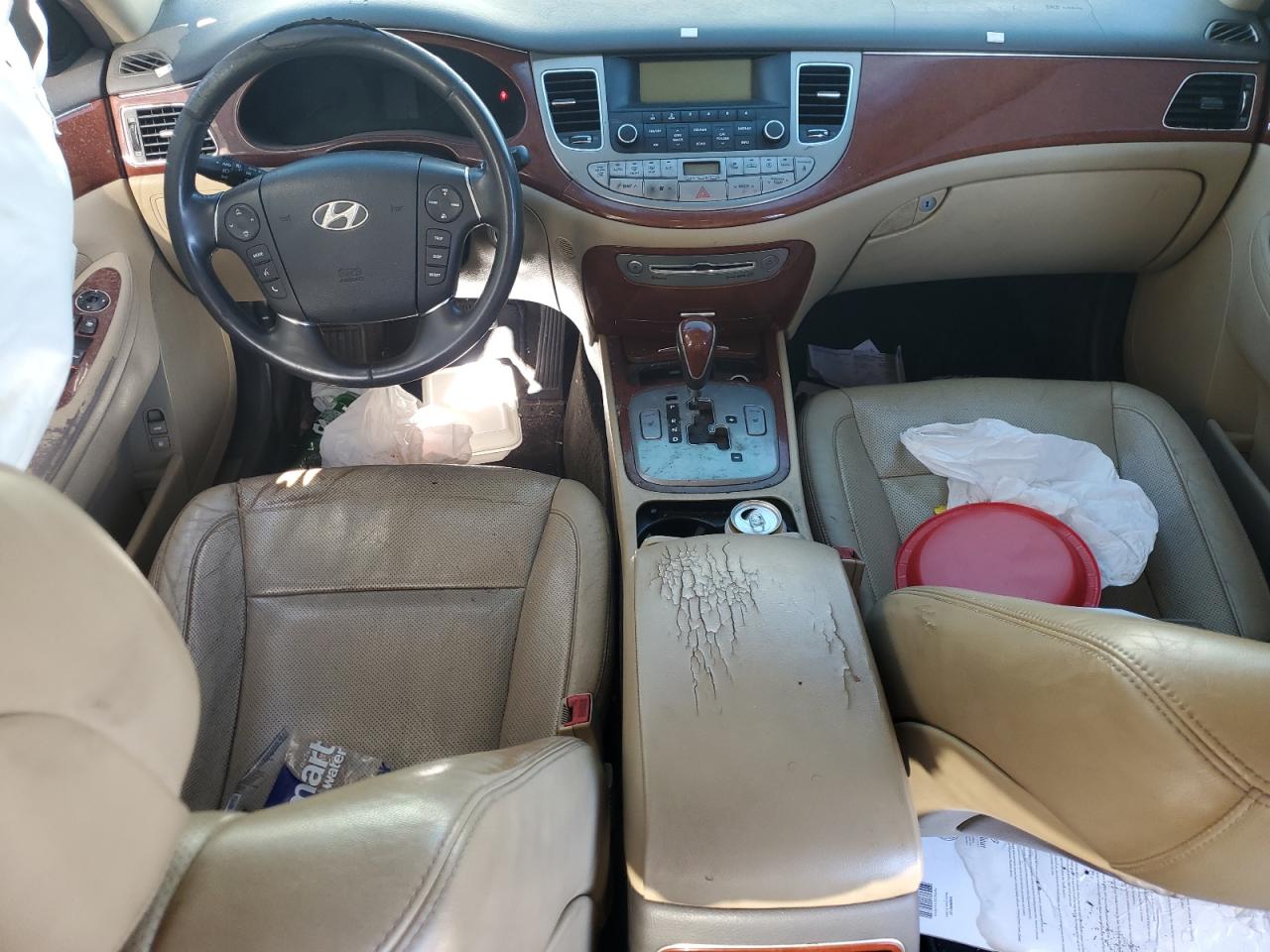 2013 Hyundai Genesis VIN KMHGC4DD0DU230125 Copart auction photo, all over damage thumbnail 8