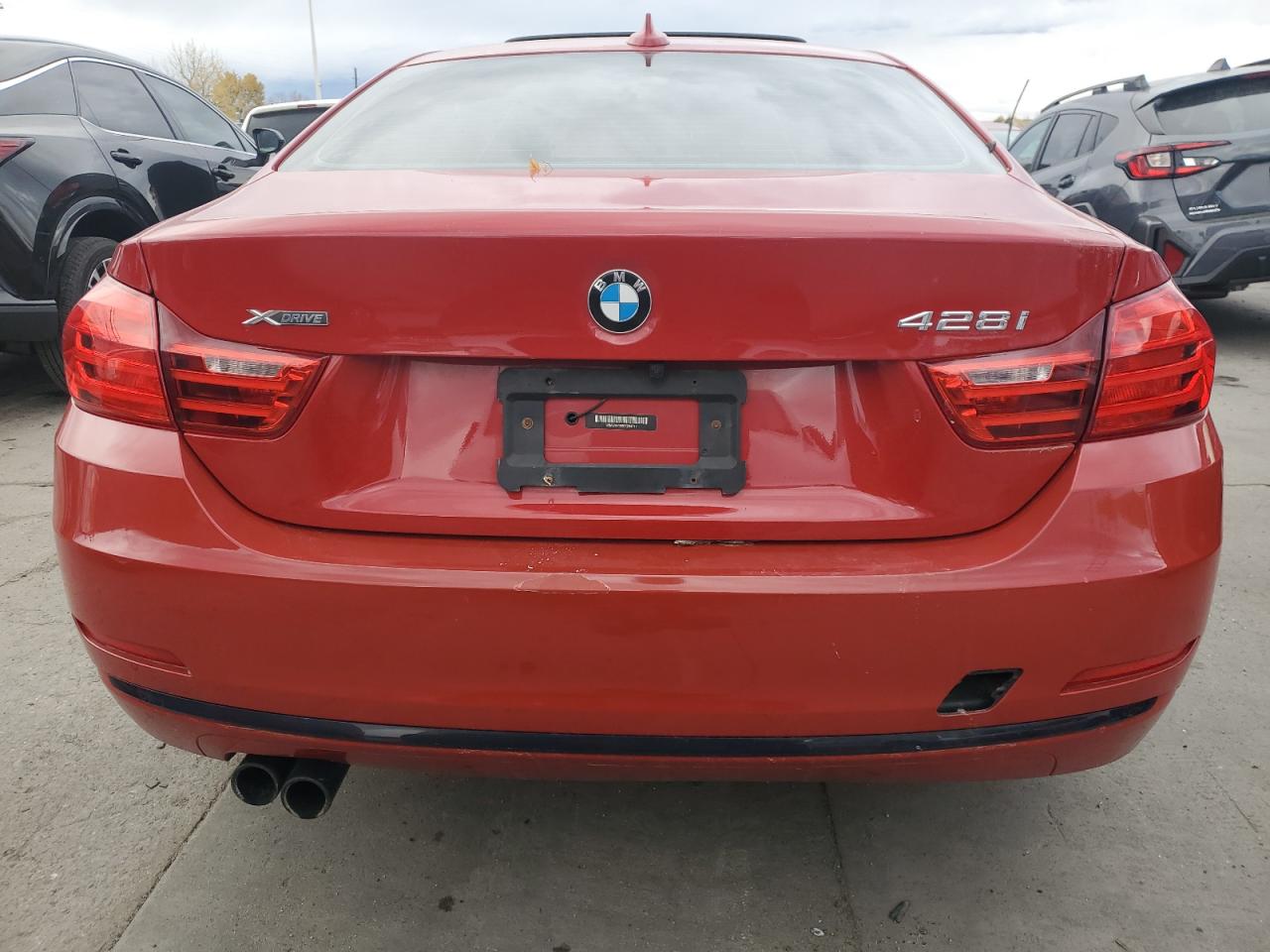 2014 BMW 4er VIN WBA3N9C59EK244717 Copart auction photo, front end damage thumbnail 6