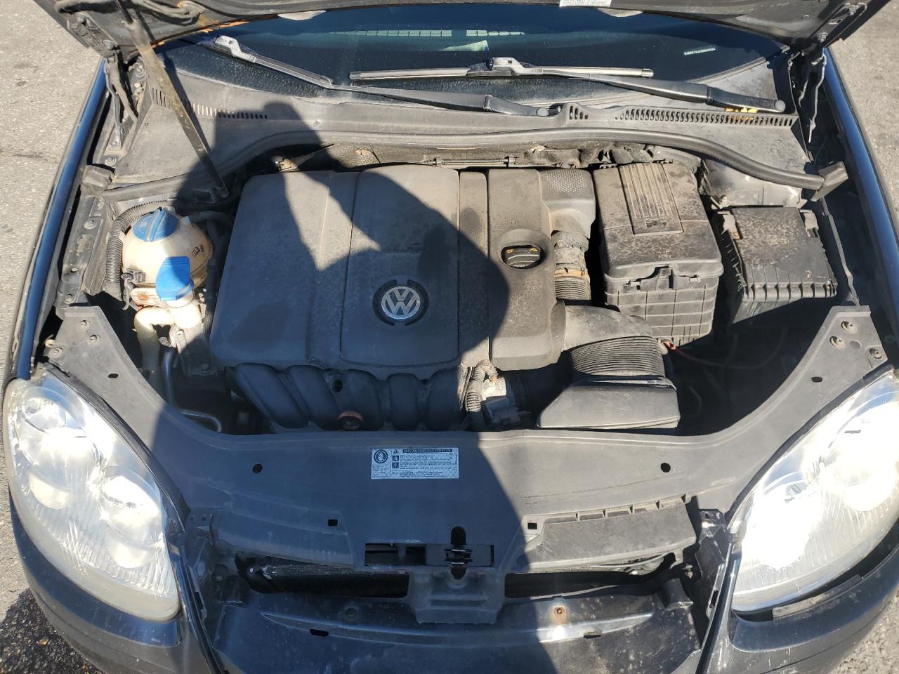 2010 Volkswagen Jetta VIN 3VWRZ7AJ3AM049394 Copart auction photo, rear end / front end damage thumbnail 11
