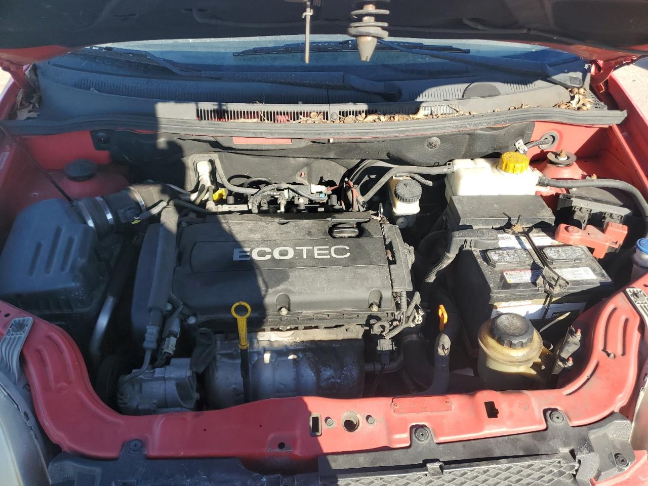 2009 Chevrolet Aveo VIN KL1TD56E99B327300 Copart auction photo, front end damage thumbnail 11