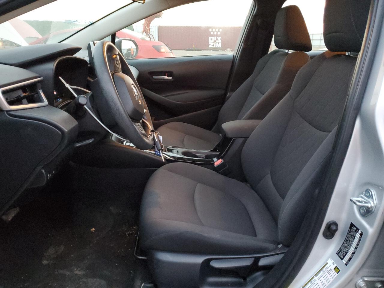 2021 Toyota Corolla VIN 5YFEPMAE4MP185443 Copart auction photo, front end / rear end damage thumbnail 7