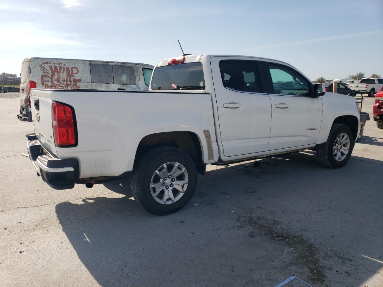 2015 Chevrolet Colorado VIN 1GCGSBE30F1142309 Copart auction photo, side damage thumbnail 3