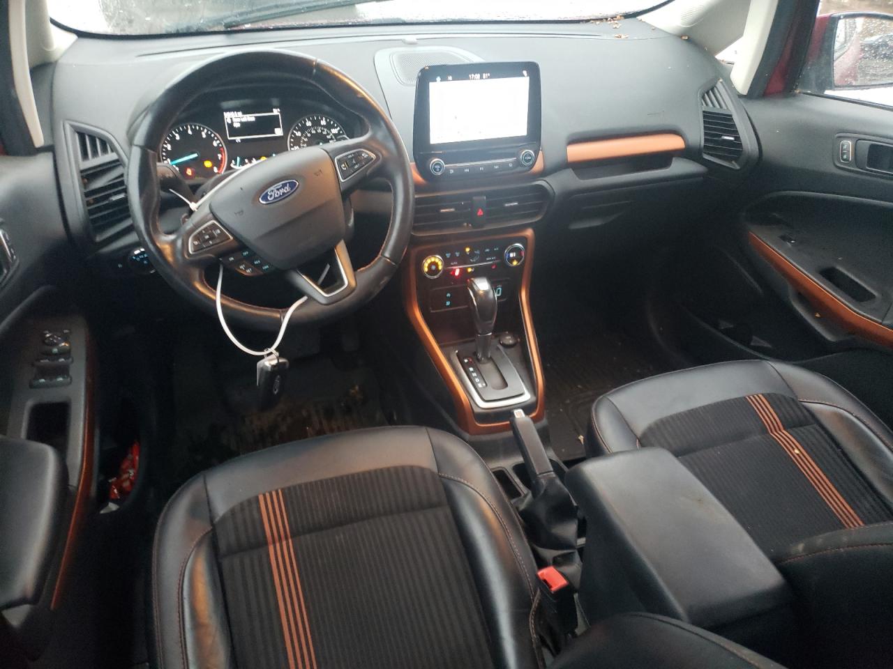 2018 Ford EcoSport VIN MAJ6P1CL1JC228919 Copart auction photo, all over damage thumbnail 8