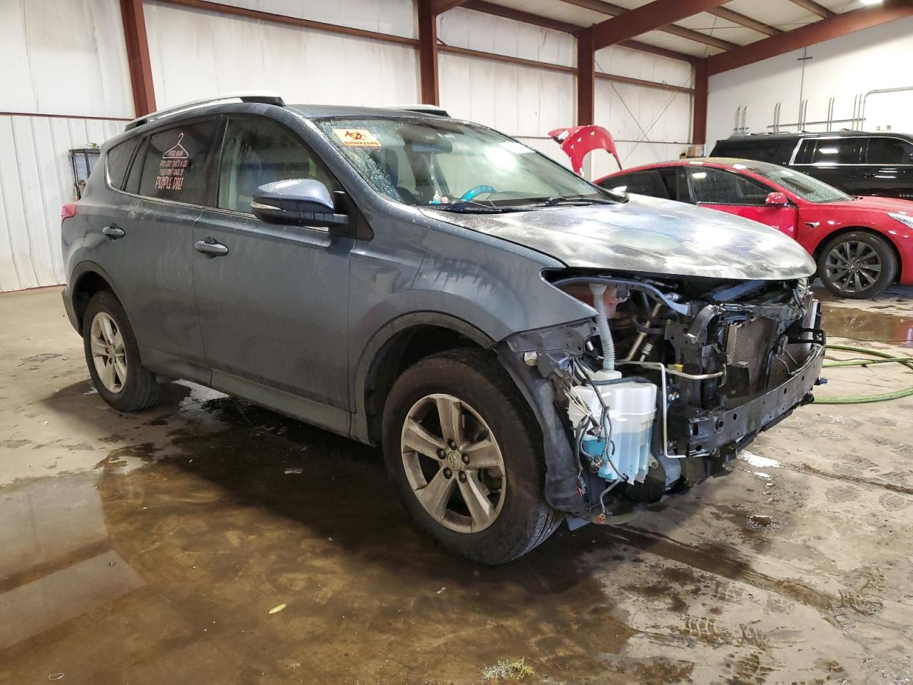 2014 Toyota RAV 4 VIN JTMRFREV2ED067276 Copart auction photo, front end damage thumbnail 4