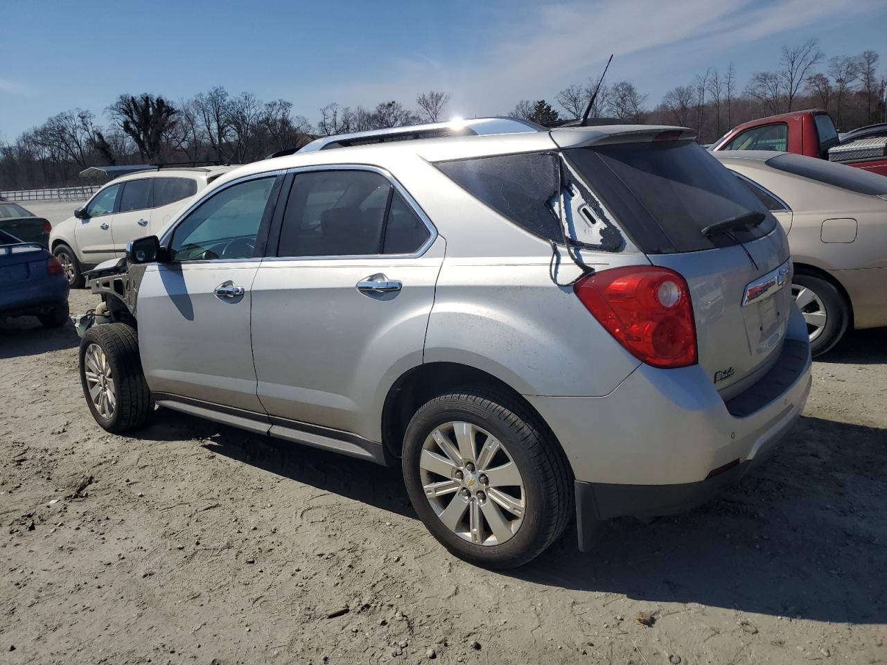 2011 Chevrolet Equinox VIN 2GNALPEC4B1221879 Copart auction photo, front end damage thumbnail 2