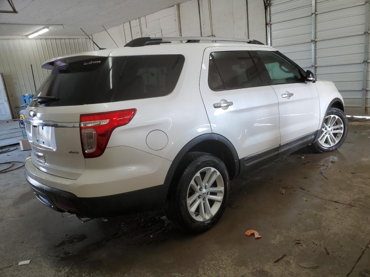 2013 Ford Explorer VIN 1FM5K8D83DGA36966 Copart auction photo, front end / undercarriage damage thumbnail 3