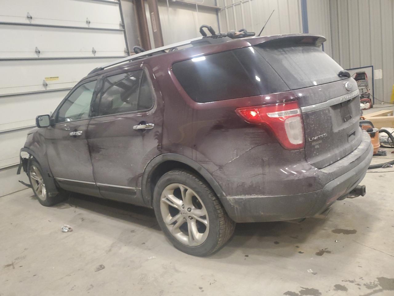 2011 Ford Explorer VIN 1FMHK8F85BGA25295 Copart auction photo, front end damage thumbnail 2