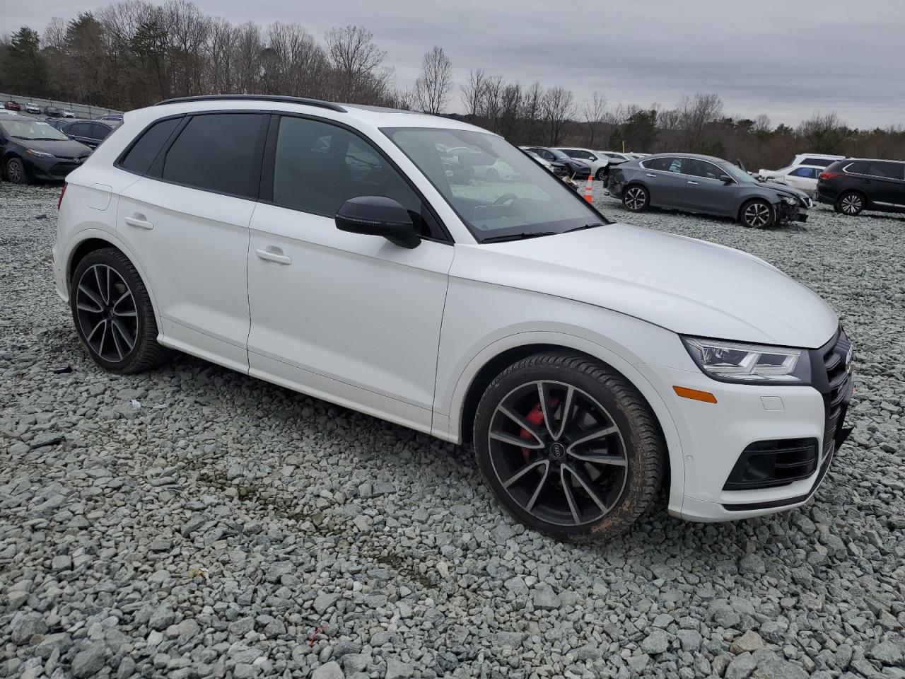 2020 Audi SQ5 VIN WA1C4AFY0L2081928 Copart auction photo, front end / minor dent/scratches damage thumbnail 4