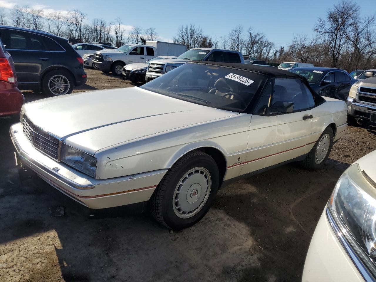 1990 Cadillac Allante VIN 1G6VS338XLU125607 - Copart auction photo