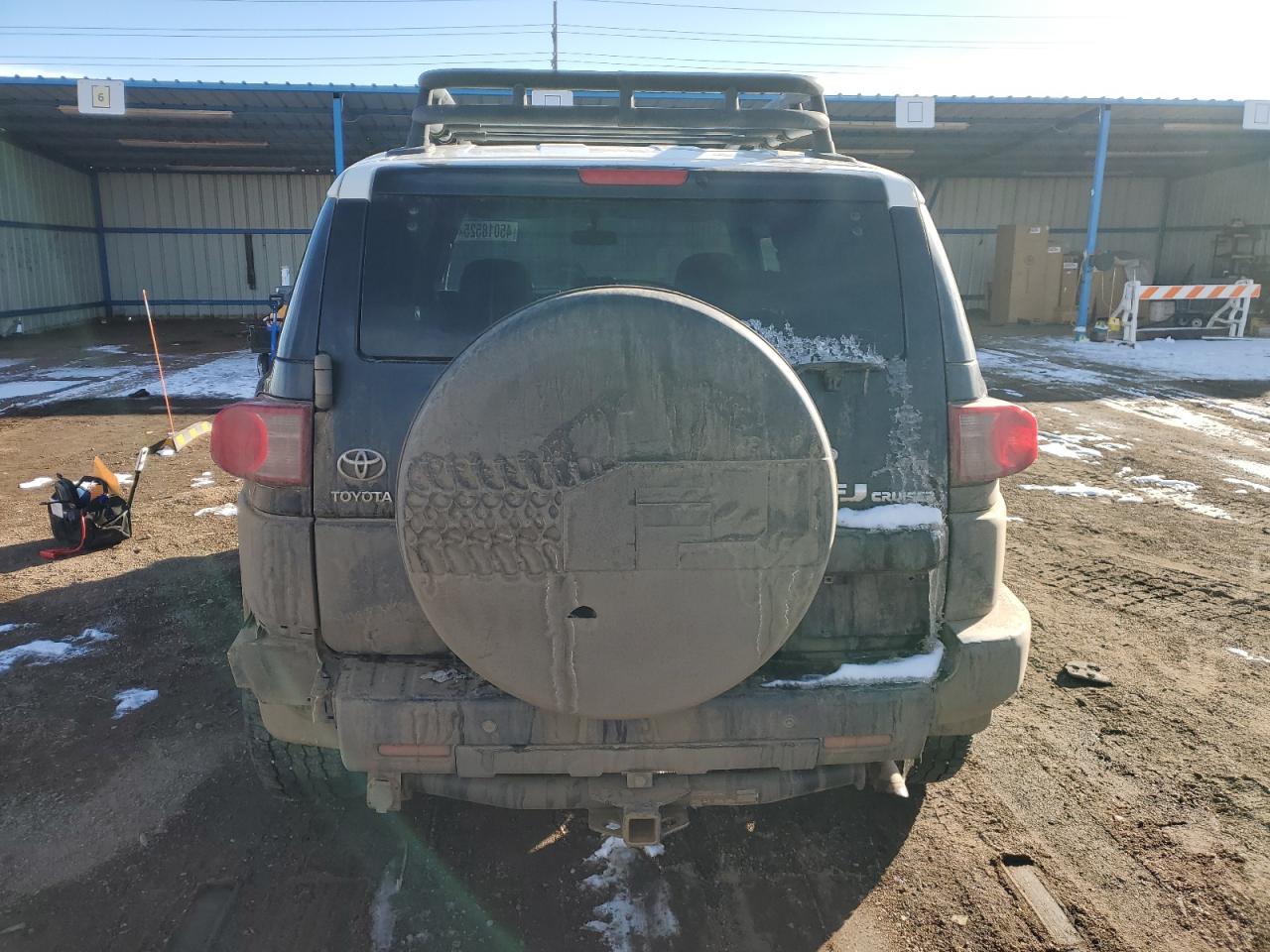 2007 Toyota FJ Cruiser VIN JTEBU11F470085873 Copart auction photo, front end damage thumbnail 6