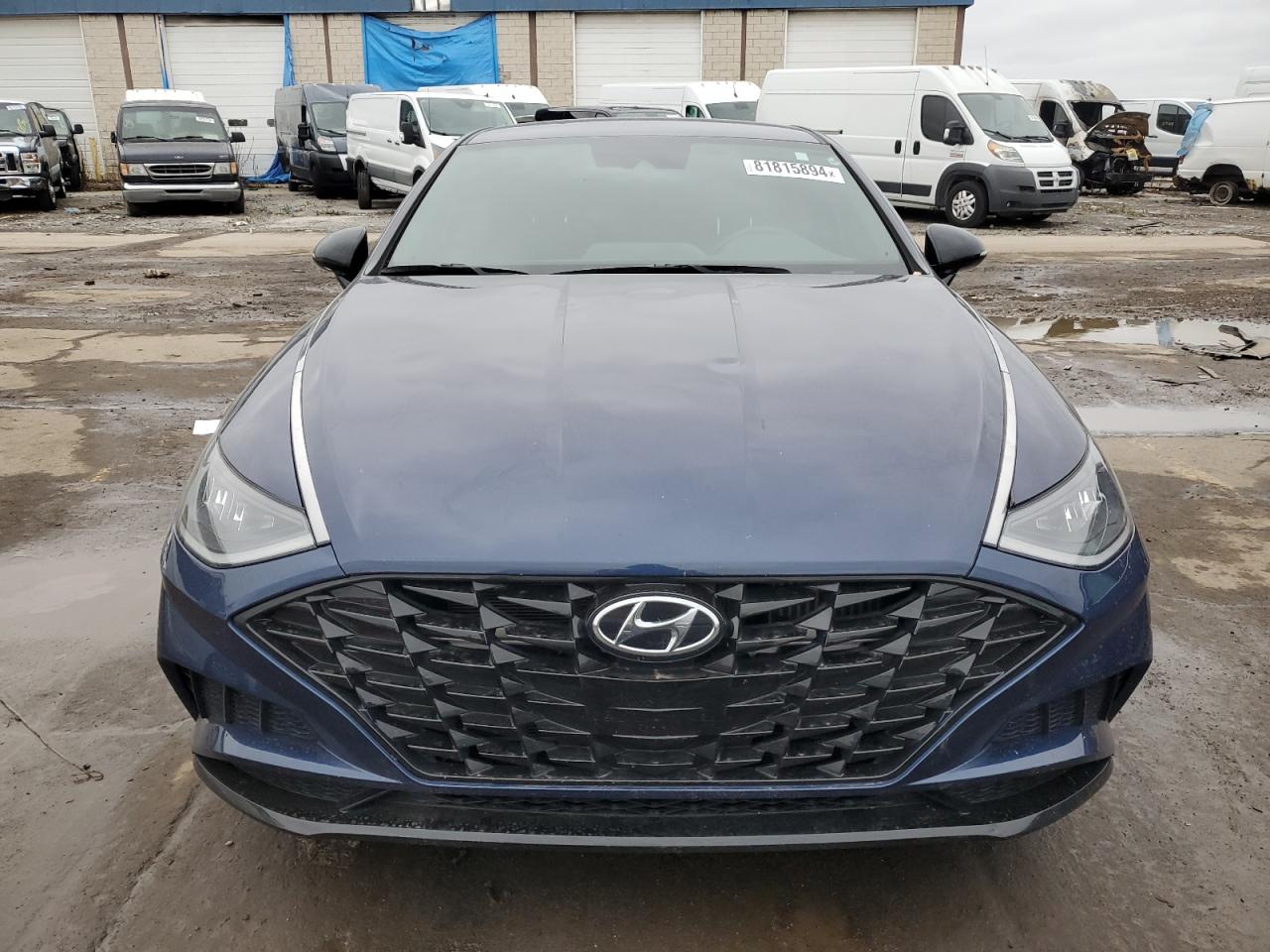 2021 Hyundai Sonata VIN 5NPEJ4J29MH083883 Copart auction photo, rear end damage thumbnail 5