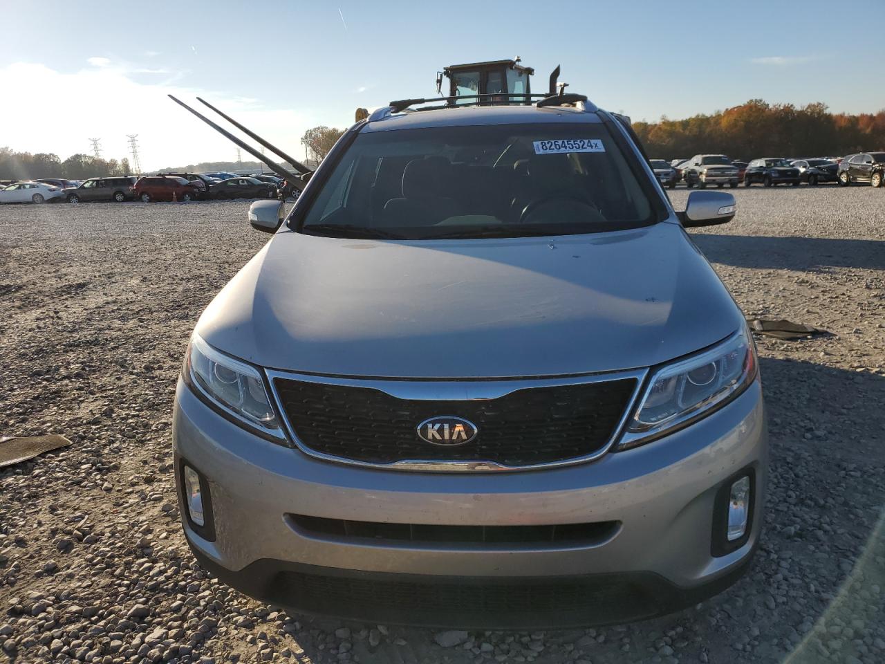 2014 KIA Sorento VIN 5XYKT4A71EG521071 Copart auction photo, side damage thumbnail 5