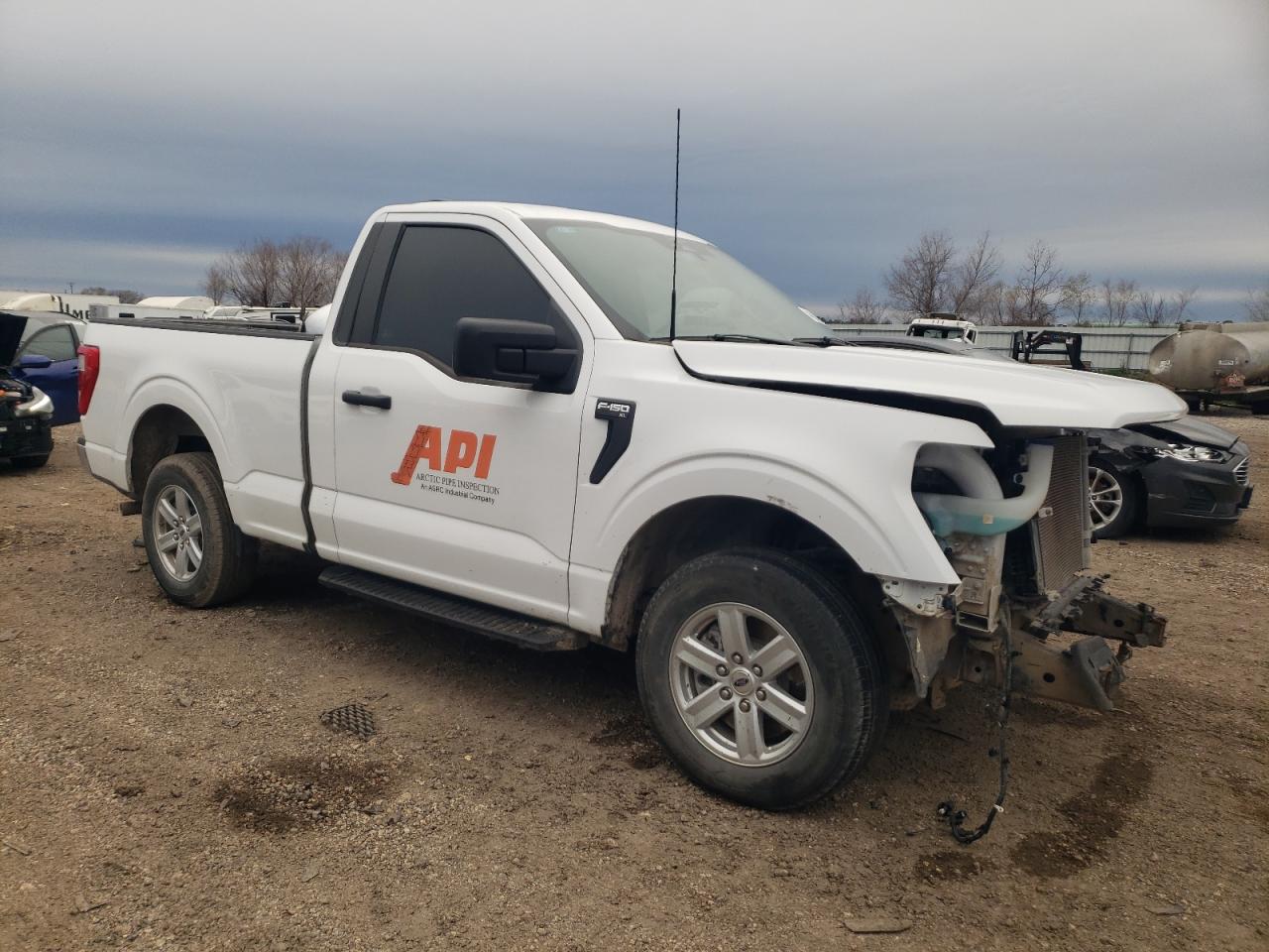 2023 Ford F-150 VIN 1FTMF1CB4PKE99998 Copart auction photo, front end / minor dent/scratches damage thumbnail 4
