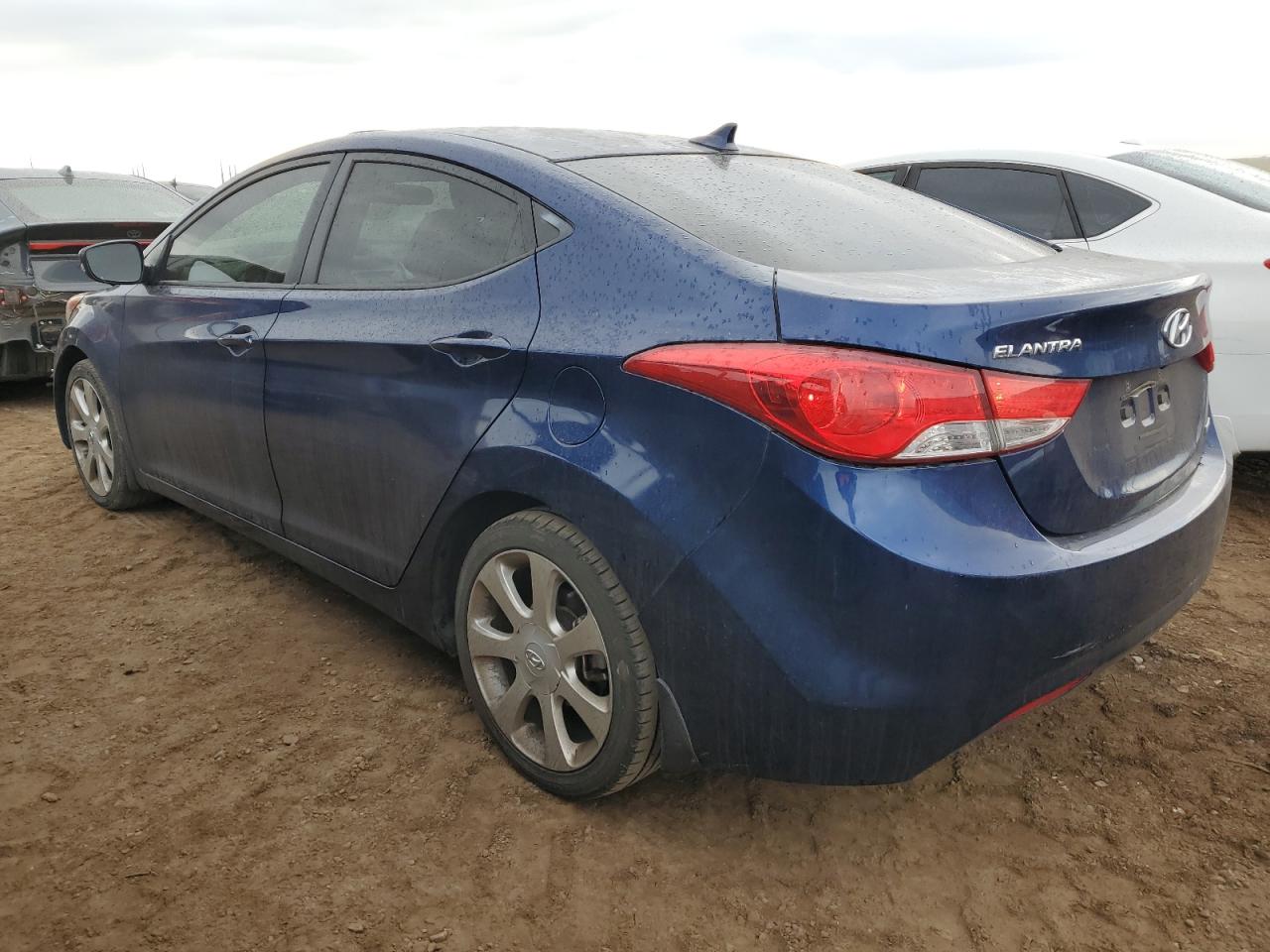 2013 Hyundai Elantra VIN KMHDH4AE3DU867270 Copart auction photo, front end damage thumbnail 2