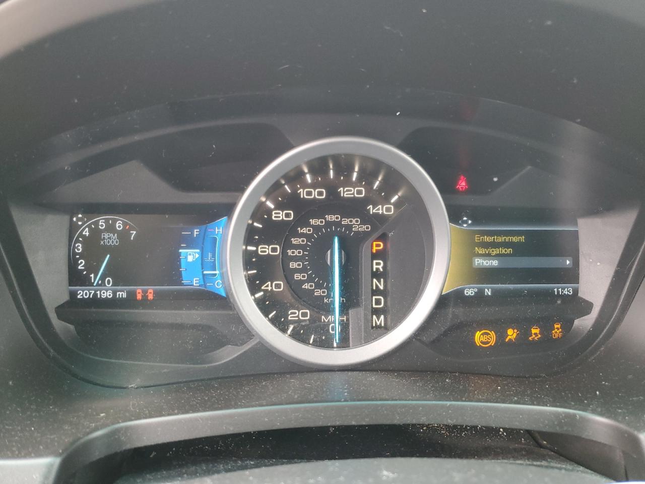 2015 Ford Explorer VIN 1FM5K8GT3FGA68965 Copart auction photo, side / rear end damage thumbnail 9