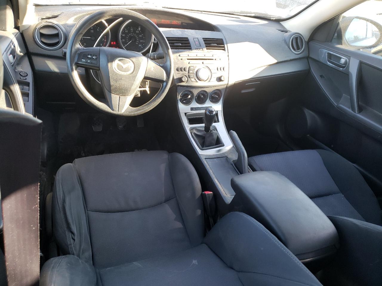 2010 Mazda 3 VIN JM1BL1SG2A1240193 Copart auction photo, front end damage thumbnail 8