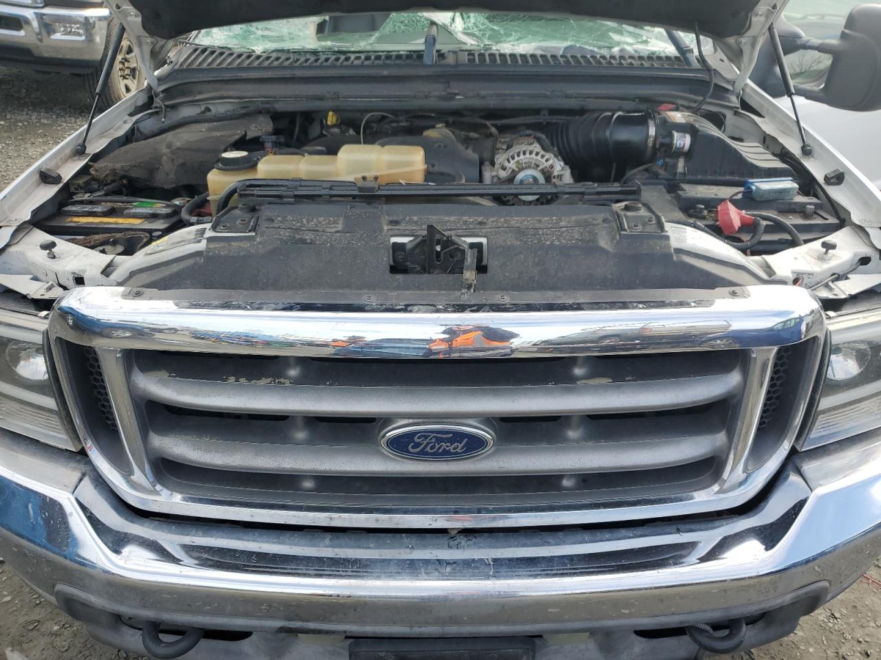 2002 Ford F350 VIN 1FTSW31F92ED48638 Copart auction photo, all over damage thumbnail 11